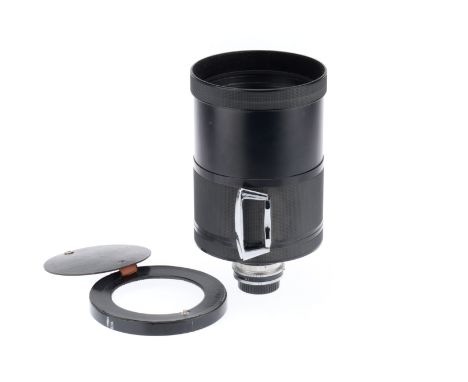 A Sigma-XQ f/4 500mm Mirror Ultra-Telephoto Lens, black, serial number Σ-700309, barrel G, optics F-G, with light internal ha