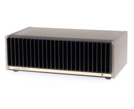 A Quad 405-2 Power Amplifier, serial no. 71454, complete with upgrade kit