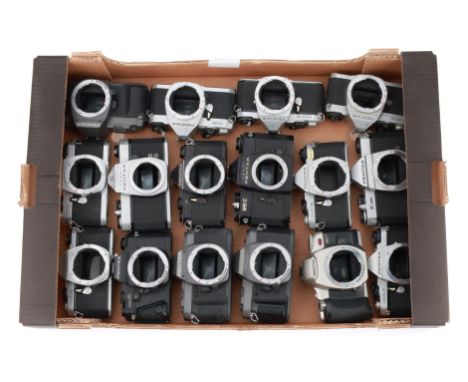 A Selection of Pentax Cameras, for parts or repair, all have a variety of issues, a lot.