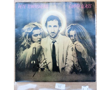 Pete Townshend (The Who) solo LP signed/autographed.