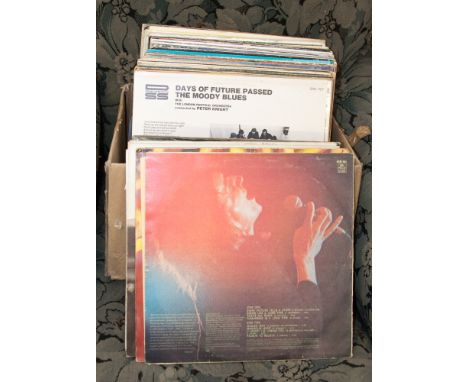 A collection of 50 plus classic Rock LP's including Beatles (early years), Free, The Who, David Bowie, Yes, Blood Sweat and T