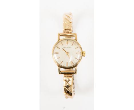 A 9ct gold Rotary ladies' wristwatch.