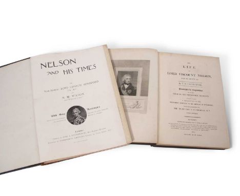 Churchill (TO) The Life of Lord Viscount Nelson Illustrated by Engravings of its Most Striking and Memorable Incidents 3rd Ed