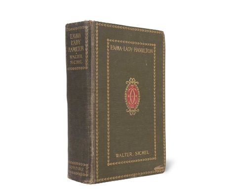 Walter Sichel: Emma lady Hamilton From New and Original Sources; London Archibald Constable 1905, 2nd Impression with 29 plat