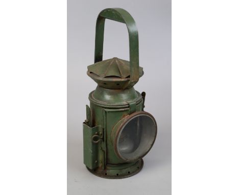 Vintage railway lamp dated 1945 