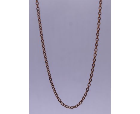 9ct gold chain - Approx weight 3.5g 
