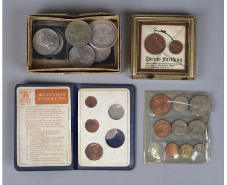 Collection of coins to include first decimal coins 