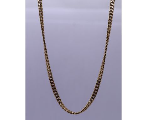 18ct gold chain - Approx weight 15.4g