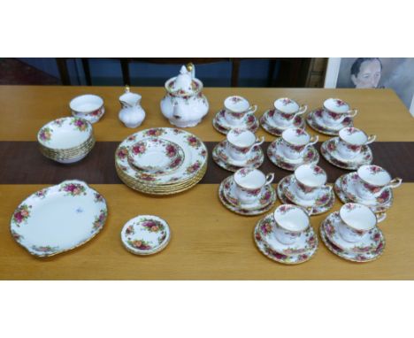 Royal Albert Old Country Roses tea service 