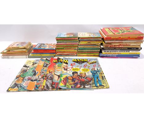 Ladybug, Little Owl &amp; Similar, a Collection of "Vintage" Publication. Includes "M.A.S.K." Series Books &amp; Comics with 