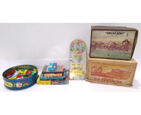 Chad Valley, Waddington's &amp; Similar, a boxed and unboxed "Retro" Toys group. Includes Mettype Junior Typewriter with othe