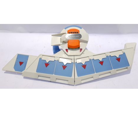 Mattel, a unboxed "Yu-Gi-Oh!" Battle City Duel Disk. Although unchecked for completeness or if in working order condition app