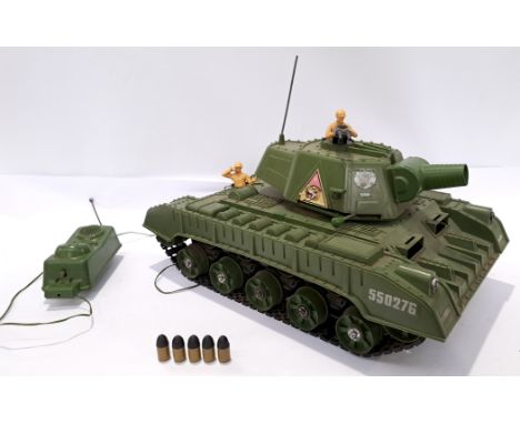 Deluxe-Topper, Tiger Joe Army Tank, Although unchecked for completeness condition appears generally Fair to Fair Plus could b