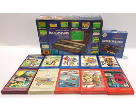 Mattel Electronics, Intellivision &amp; Games. Includes "Advanced Dungeons &amp; Dragons" with others. Although unchecked if 