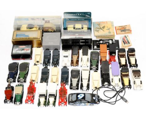 Solido, Matchbox and similar, a mixed assorted group of diecast and Books/leaflets and similar. Not checked for completion or