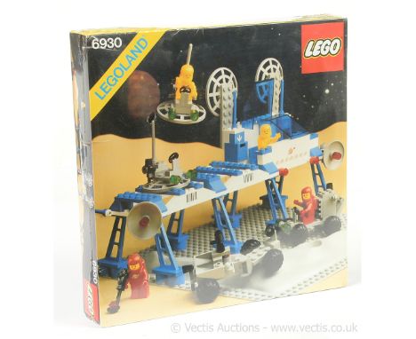 Lego Legoland 6930 Classic Space Series - Space Supply Station (1983) - box appears to be factory or wholesaler shrink wrap s