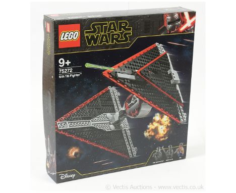 Lego Star Wars set number 75272 Sith TIE Fighter, within Near Mint sealed packaging.