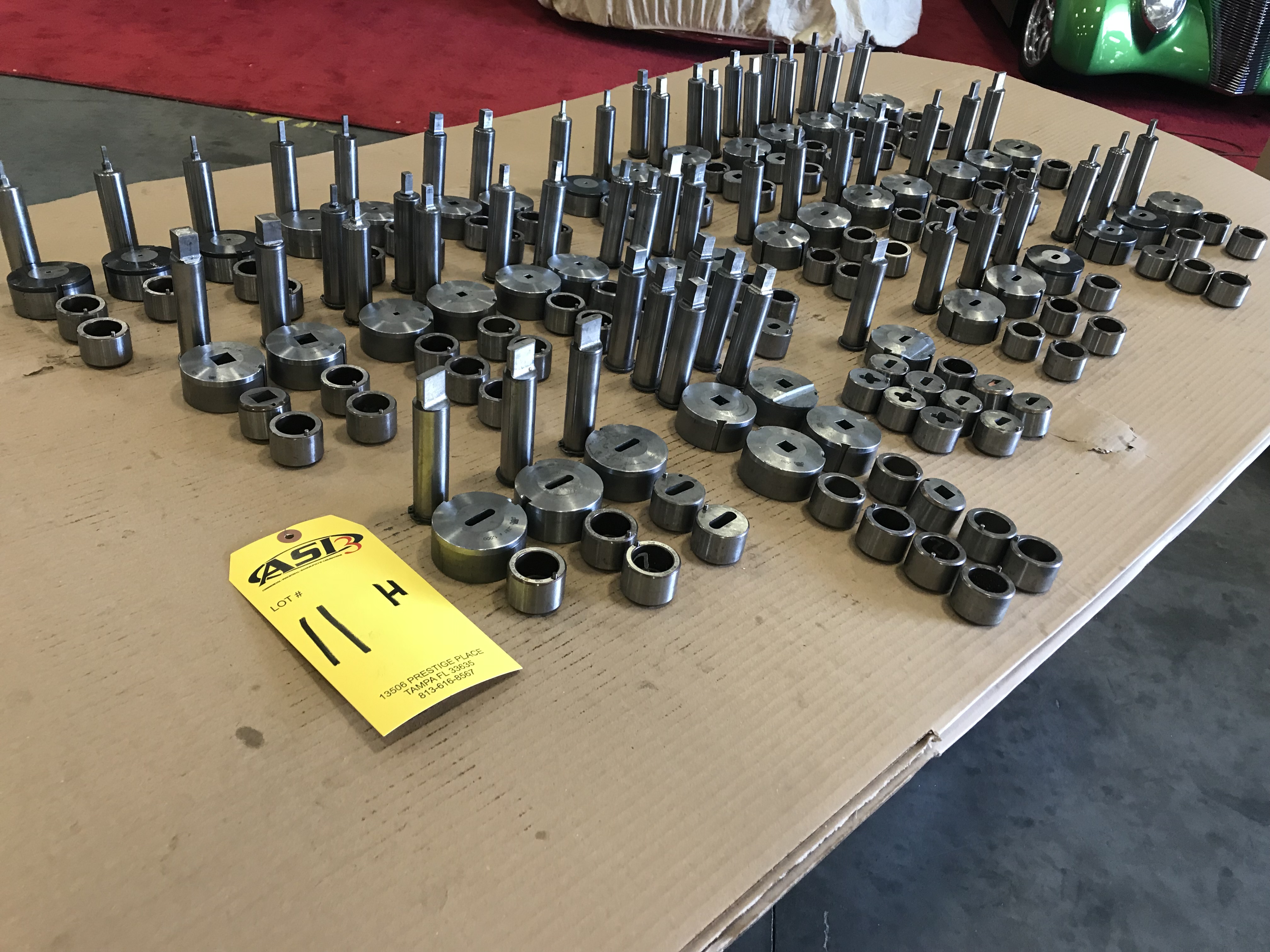 ASSORTED LOT OF PRECISION TOOLING PUNCHES
