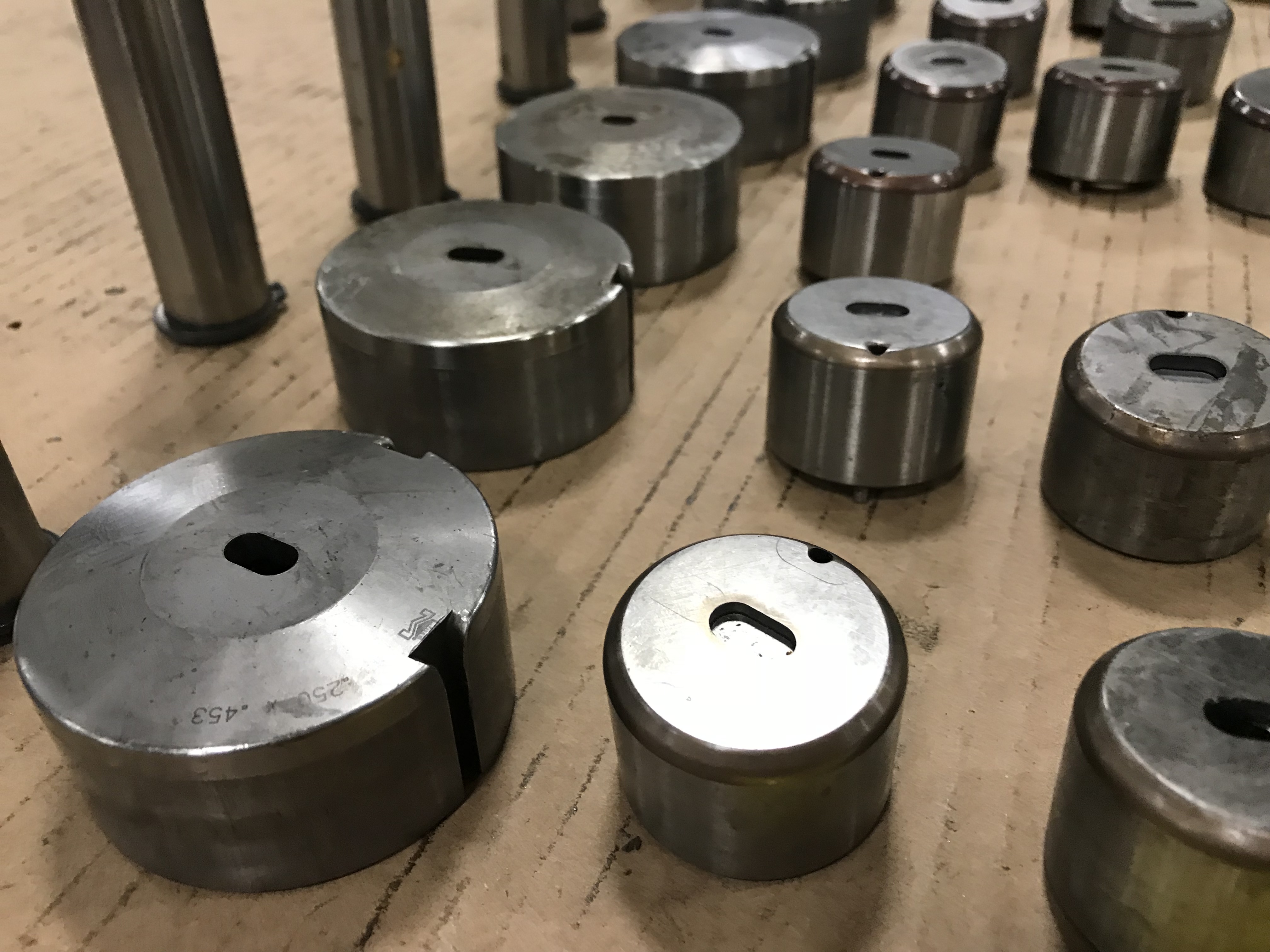 ASSORTED LOT OF PRECISION TOOLING PUNCHES