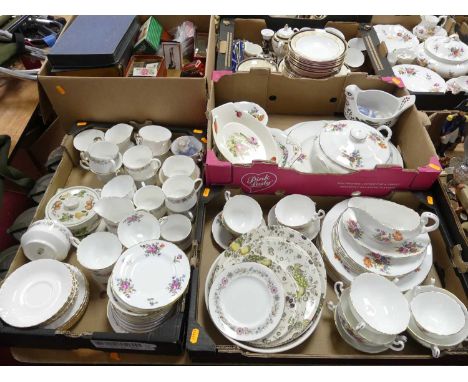 A collection of ceramics to include Paragon Belinda pattern table wares and Adderley Lawley pattern (3 boxes)