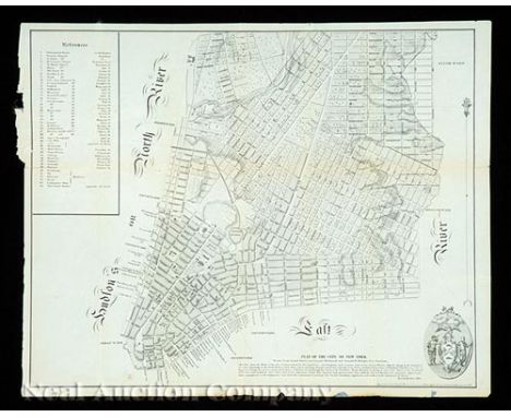 [Plan of New York City], "Plan of the City of New York, Drawn from the Actual Survey by Casimir Goerck and Joseph Mangin, Cit