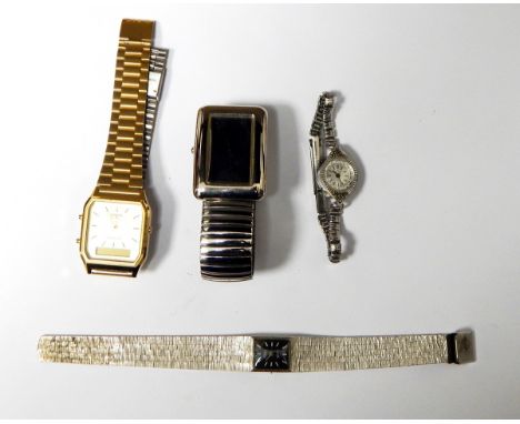 Small collection of contemporary wristwatches to include Rotary, Casio, etc. (some boxed) 