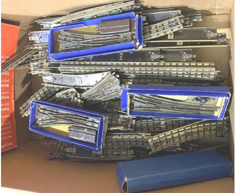 Large quantity of Hornby Dublo three rail track. P&amp;P Group 3 (£25+VAT for the first lot and £5+VAT for subsequent lots) 
