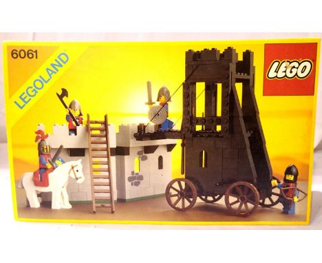 Lego set 6061, circa 1984 (incomplete), box is good. P&amp;P Group 2 (£18+VAT for the first lot and £3+VAT for subsequent lot