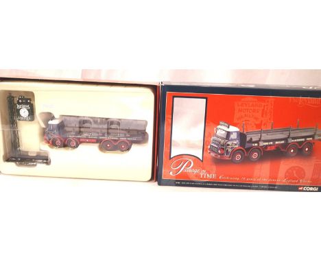 Corgi Passage of Time 23702, Leyland Clock and Leyland Octopus, T Brady Barrow in Furness. Excellent condition, boxed with st