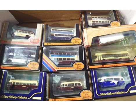 Ten EFE buses and coaches, mostly excellent condition, boxes with wear. P&amp;P Group 2 (£18+VAT for the first lot and £3+VAT