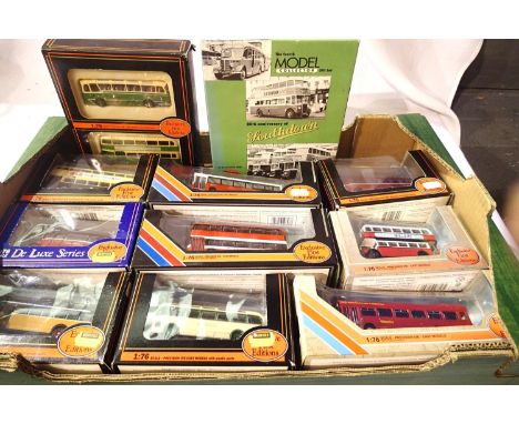 Eleven EFE buses and coaches, includes two twin packs, mostly excellent condition, boxed with wear. P&amp;P Group 2 (£18+VAT 
