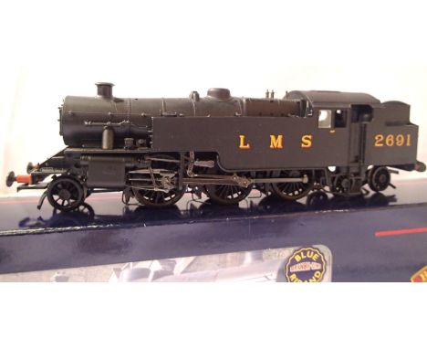 Bachmann 32 875 Fairburn tank, LMS Black 2691. Excellent condition, no detail pack, box with storage wear. P&amp;P Group 1 (£