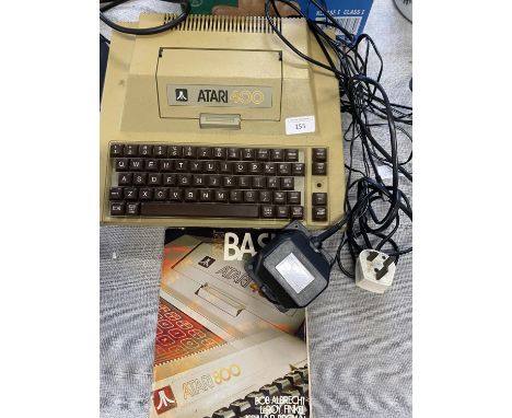 A Atari 400 console with charger (powers up) 
