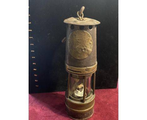 A Ackroyd and Best miners lamp 
