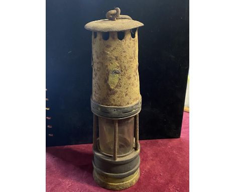A Ackroyd and Best miners lamp 
