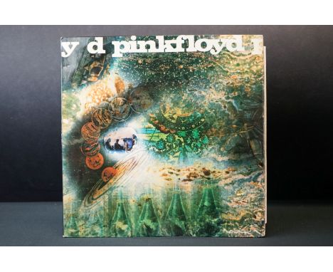 Vinyl - Pink Floyd - A Saucerful Of Secrets (1968 UK 1st pressing Stereo, Blue Columbia Records labels, SCX 6258). Sleeve Vg+