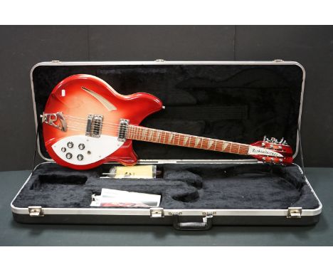 Guitar - A 2006 Rickenbacker 330/12 twelve string electric guitar with Rickenbacker hard case, manual, etc. 