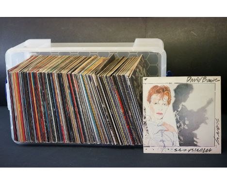 Vinyl - Over 150 mainly Rock &amp; Pop &amp; Soul LP's including compilations including David Bowie, Kate Bush, Madonna, Prin