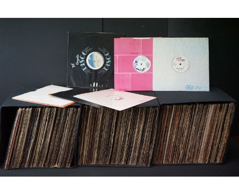 Vinyl - Over 350 mainly 12" singles featuring Soul, Funk, R n B, Rap, Reggae with some pop and more.  Condition varies but Vg