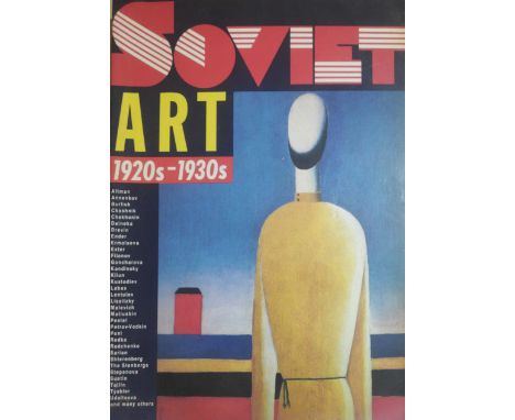 SOVIET ART 1920's-1930's. Russian Museum, Leningrad. Intro. by Mikhail Guerman. Contributors: L. Vostretsova (et al.) by Vlad