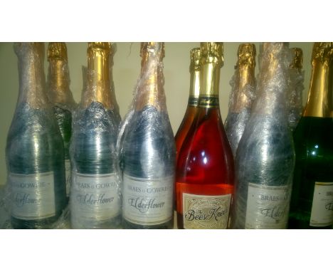 *12 x bottles non alcoholic sparkling wine.