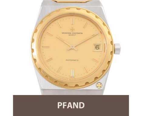 PFANDAUKTION - VACHERON CONSTANTIN 222 Jumbo, Ref. 44018, Stahl/Gold, ohne Box, ohne Papiere Pfandnummer 19980,  Lagernummer 