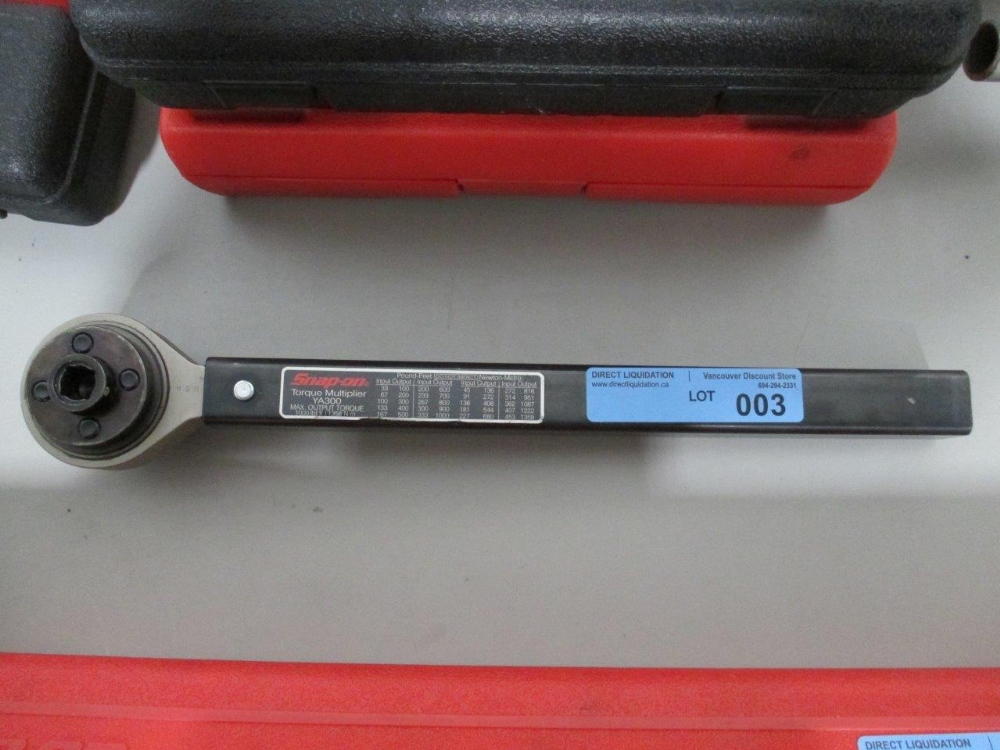 Snap On YA 300 Torque Multiplier
