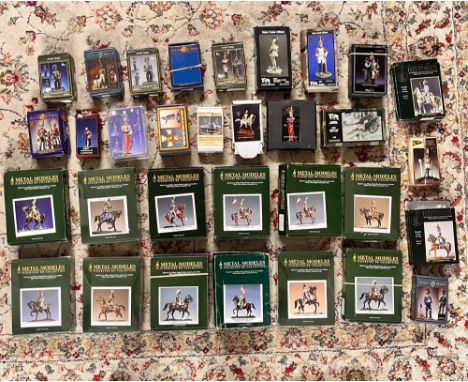 A collection of various military miniature figurine and accessory sets, makes by Metal Models, Super Scale Verlinden Producti