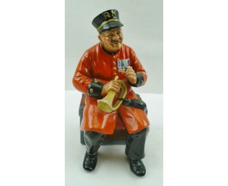 A ROYAL DOULTON CERAMIC FIGURE "Past Glory" no. HN2484, 20cm high 