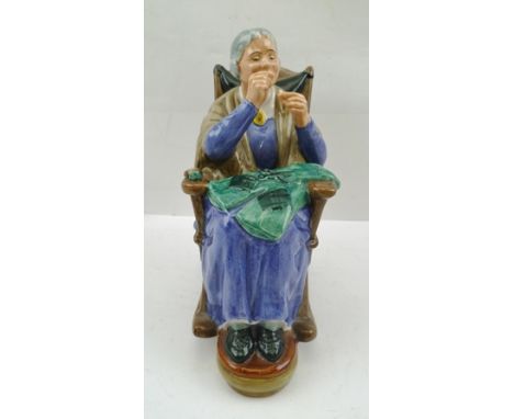 A ROYAL DOULTON CERAMIC FIGURE "A Stitch in Time" no. HN2352, 16cm high 