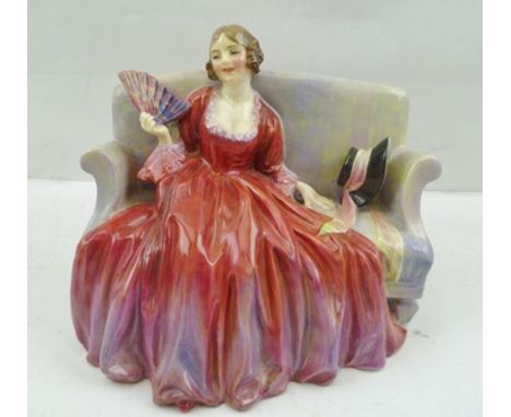 A ROYAL DOULTON CERAMIC FIGURINE "Sweet and Twenty", no. HN1298, 14cm high 