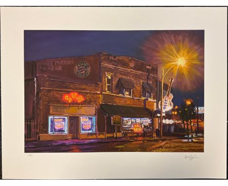 Bob Dylan - The Retrospectrum Collection 2022 - ‘Recording Studio’, limited edition number 52 of 295, auto pen signed lower r