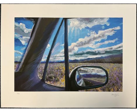 Bob Dylan - The Retrospectrum Collection 2022 - ‘Sideview Mirror’ limited edition number 52 of 295, auto pen signed lower rig