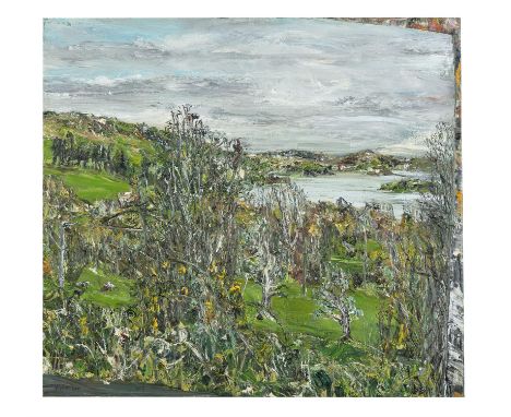 NICK MILLER (b.1962)Lough Arrow from the NorthOil on canvas, 56 x 61cm Signed; signed, inscribed and dated 2005 verso